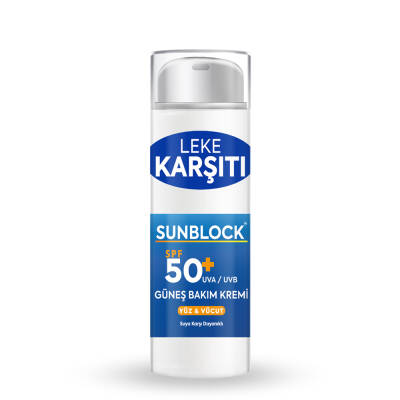 New Essentials Sun Block Güneş Koruyucu Krem SPF 50+ Leke Karşıtı Yüksek Korumalı 50 ML - 1